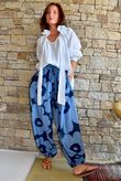 Carnaby Balloon Cuff Pant Denim & French Navy